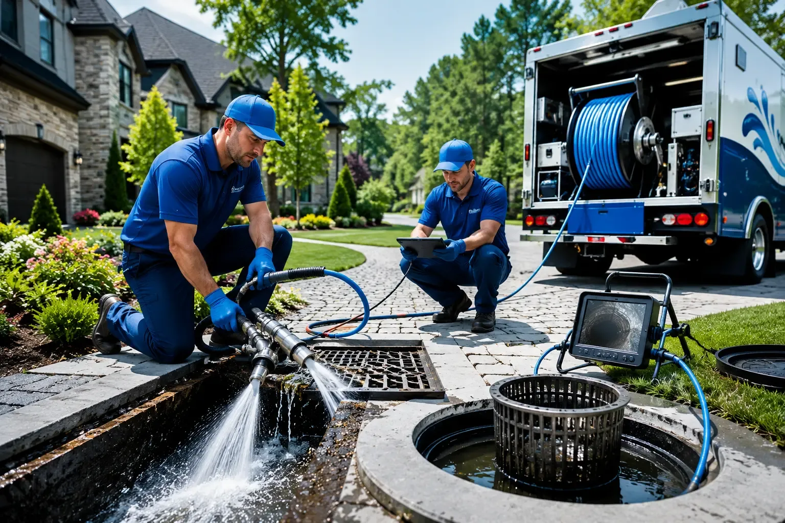 Local outdoor drain cleaning professionals in Perrin, TX