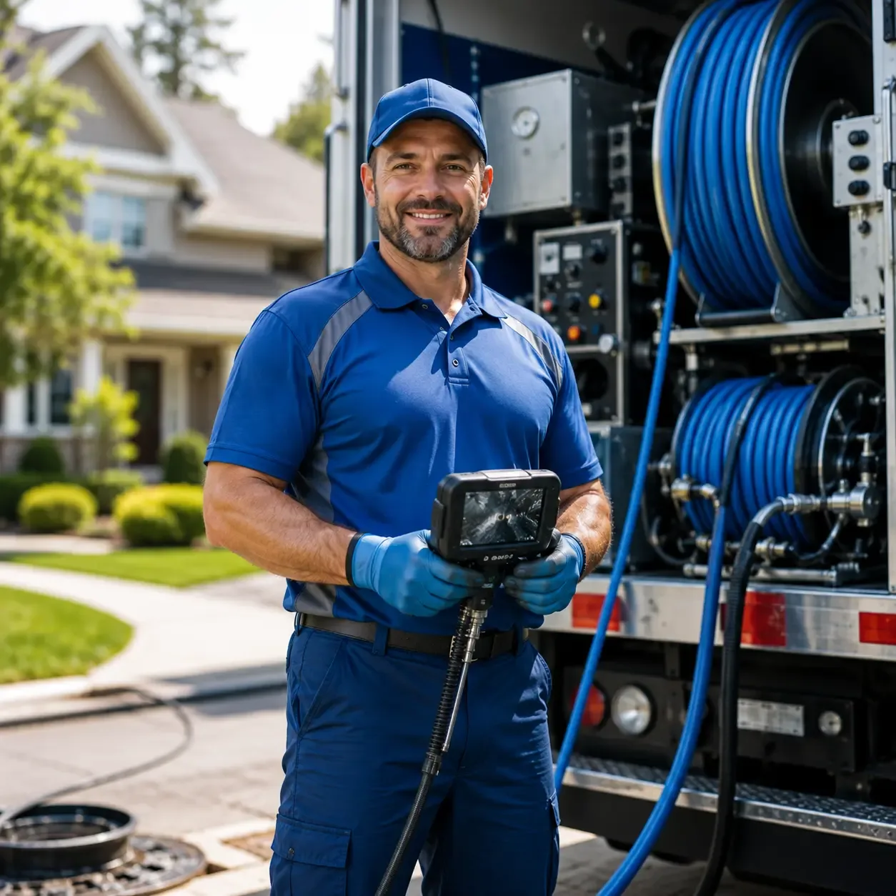 Local outdoor drain cleaning specialists in Perrin, TX